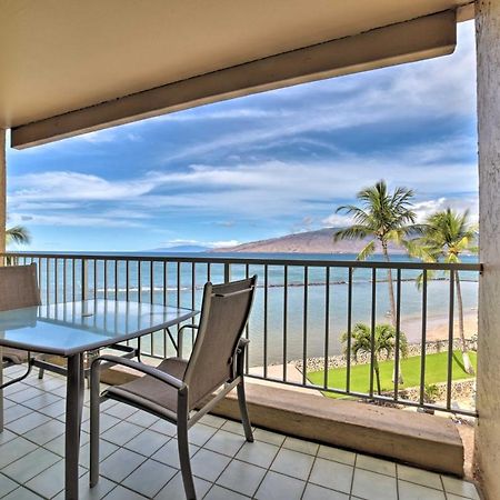 Beachfront Kihei Sanctuary With Lanai And Ocean Views! 외부 사진