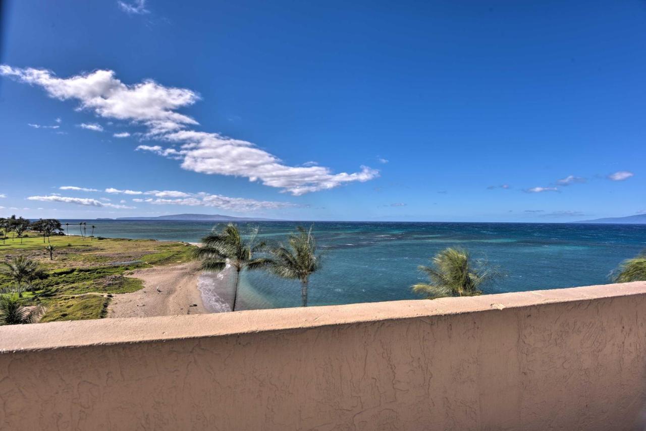 Beachfront Kihei Sanctuary With Lanai And Ocean Views! 외부 사진