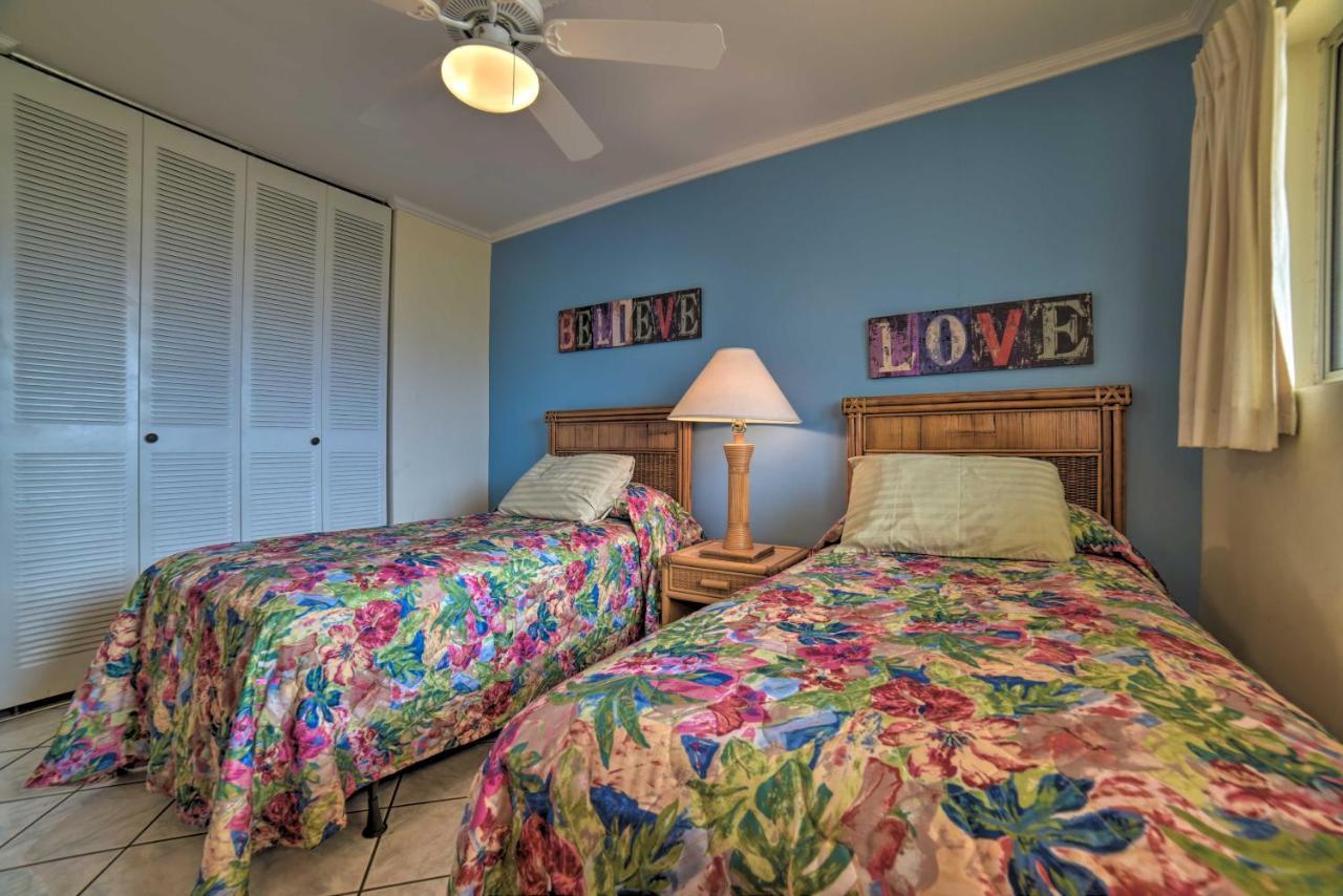 Beachfront Kihei Sanctuary With Lanai And Ocean Views! 외부 사진