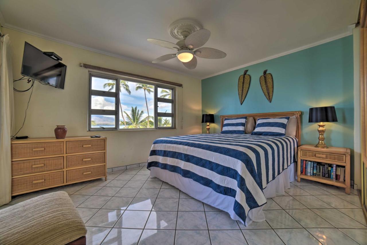 Beachfront Kihei Sanctuary With Lanai And Ocean Views! 외부 사진